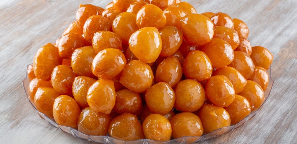 العصيدة الخليجية بالعسل