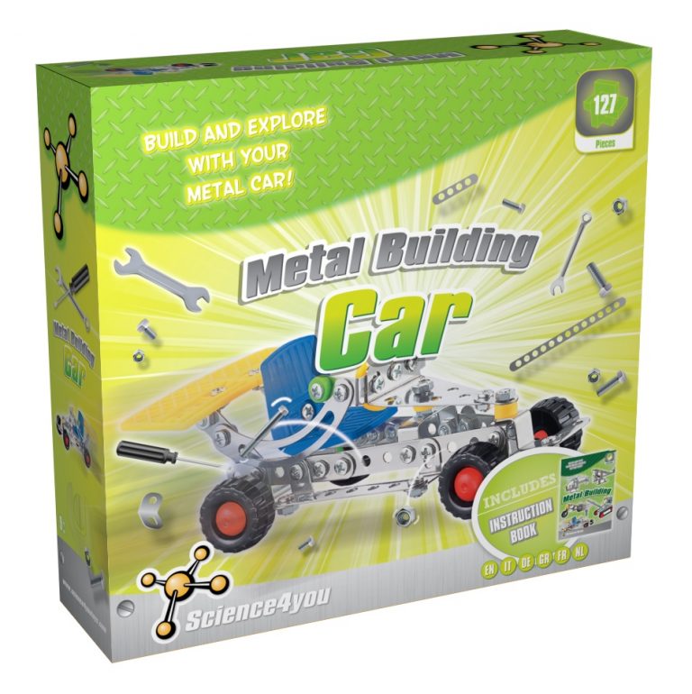 Science4you Metal Building Car