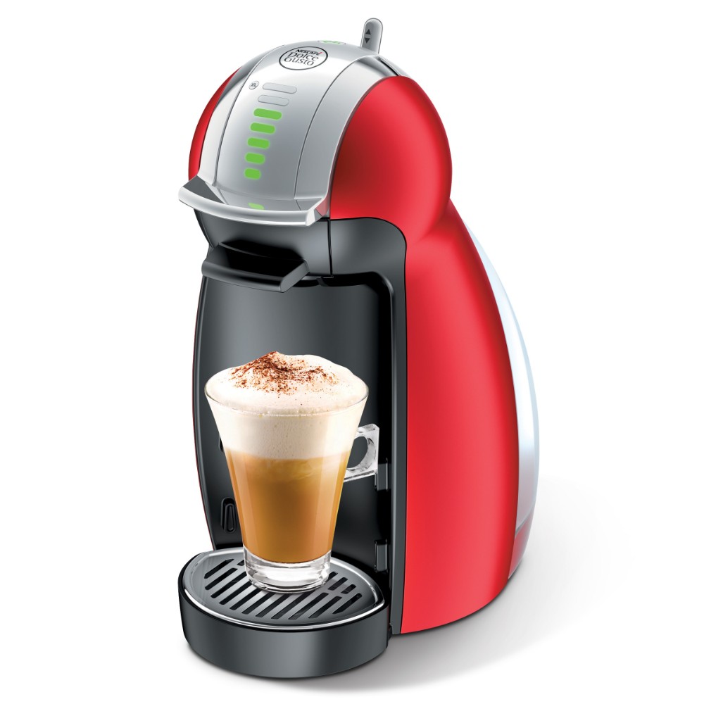 Nescafe Dolce Gusto Genio 2 coffee machine, red