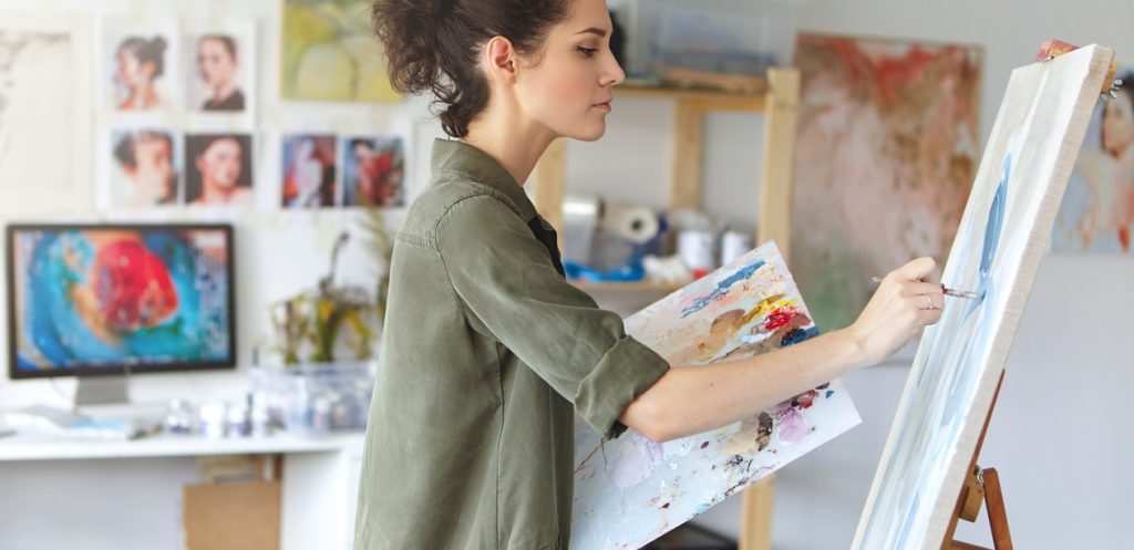 أشغال يدوية - الرسم وتنسيق الألوان